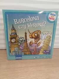 Gra planszowa NOWA w folii "Barcelona czy Werona"