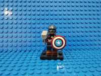 Kapitan Ameryka Marvel Minifigurka kompatybilna z Lego