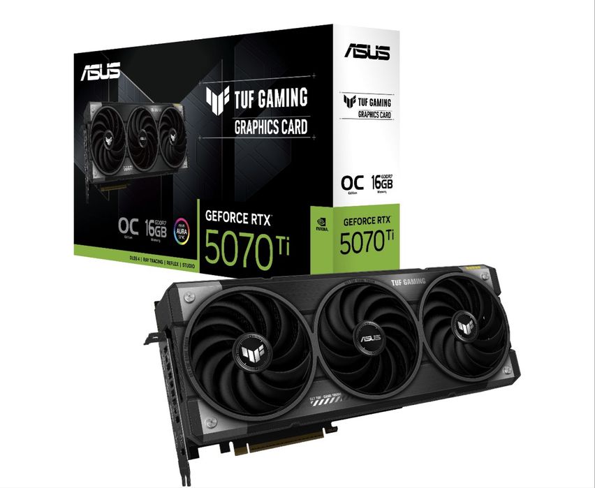 Відеокарта Asus TUF Gaming GeForce RTX 5070 Ti 16GB GDDR7 OC Edition