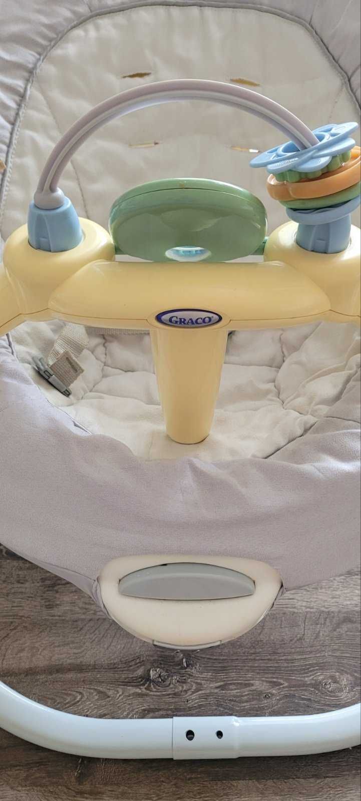 Дитяча гойдалка електронна Graco Sweetpeace безкоштовна доставка