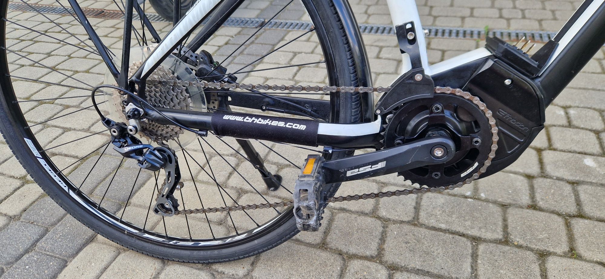 Rower elektryczny system Yamaha