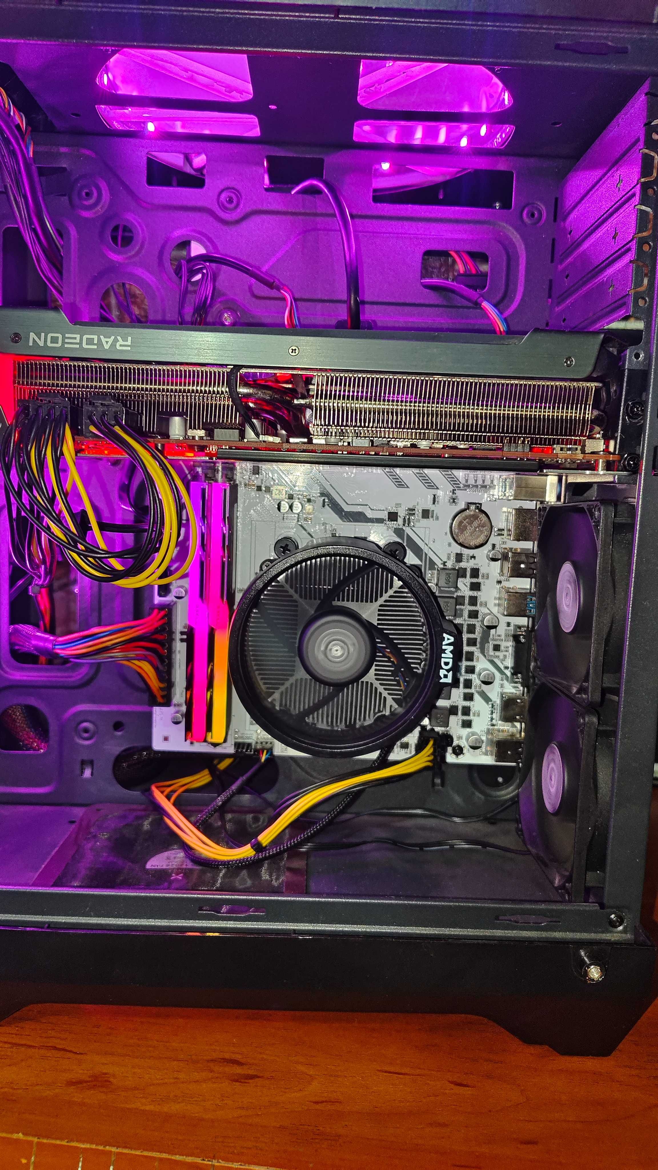 Ryzen 3600/B450/RX 6600 XT 8GB/DDR4 16GB 3200MHz/SSD ПК ігровий