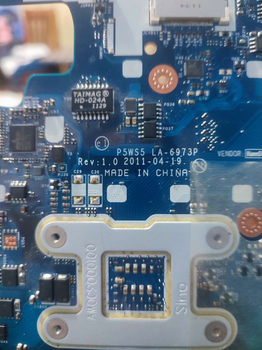 Разборка ноутбука