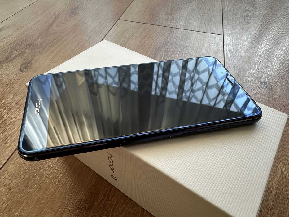 Telefon Honor 8 FRD-L09 Błękitny Stan bdb Wymieniona bateria Dual SIM
