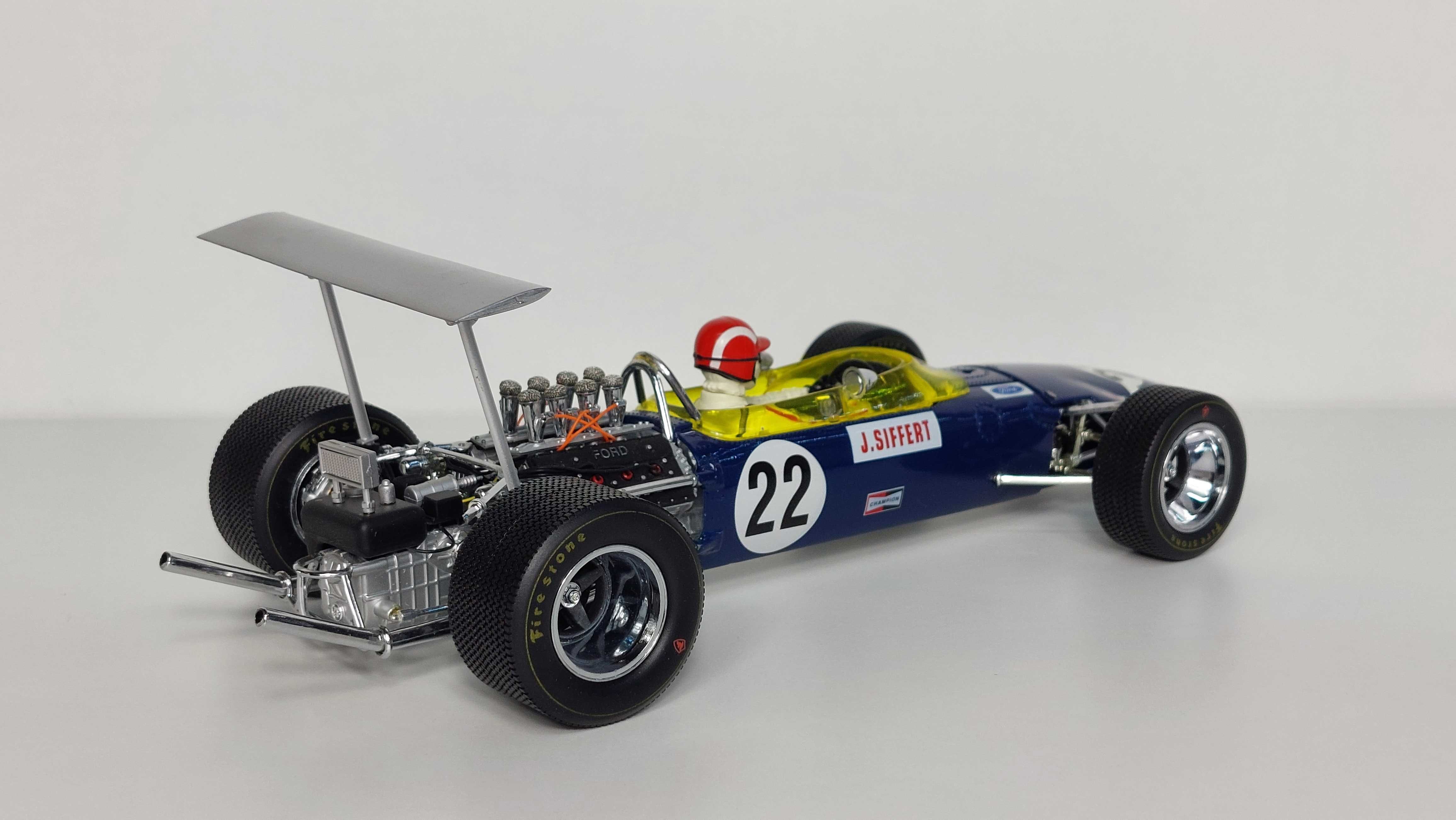 Lotus Ford 49B British GP 1968 Exoto 1:18