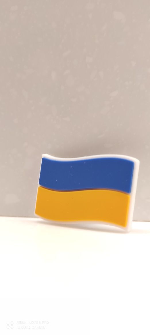 Джибітси  Jibbitz, для кроксів, прапор України