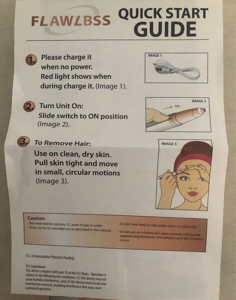 Caneta de tirar pelo sibrancelha e nariz