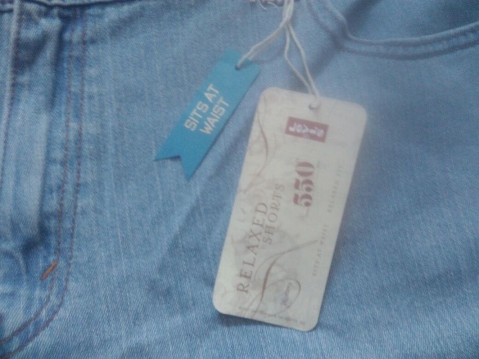 szorty damskie Levi's 550 W24 XXXL