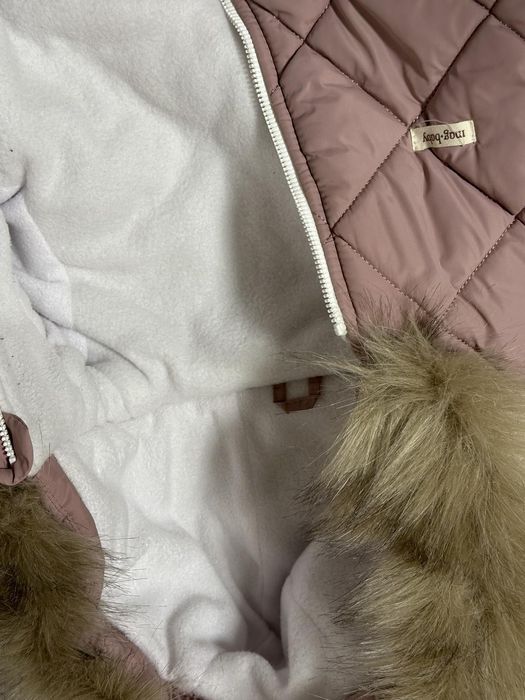 Зимовий комбінезон для дівчинки