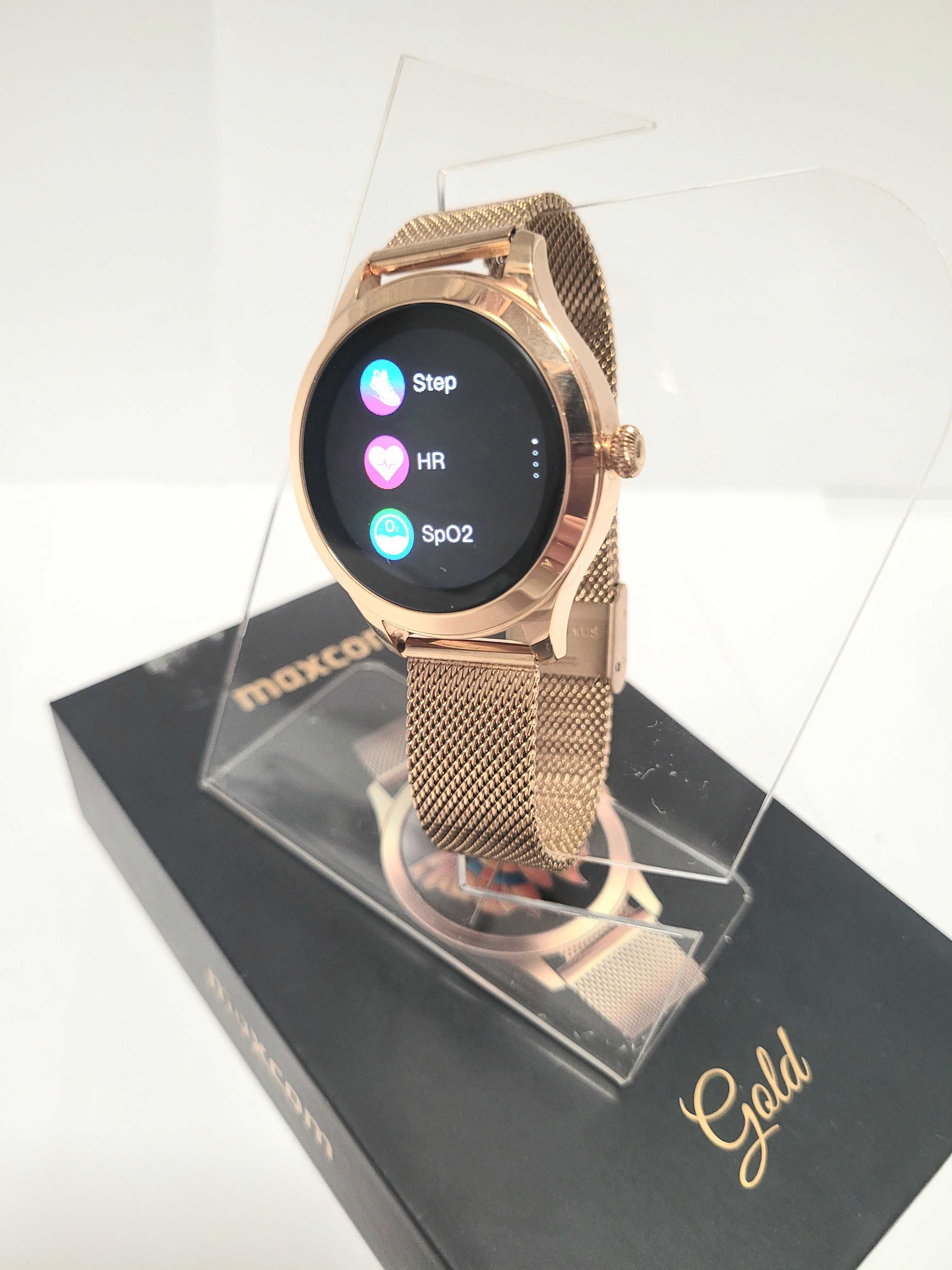 Smartwatch maxcom FIT FW42 GOLD komplet
