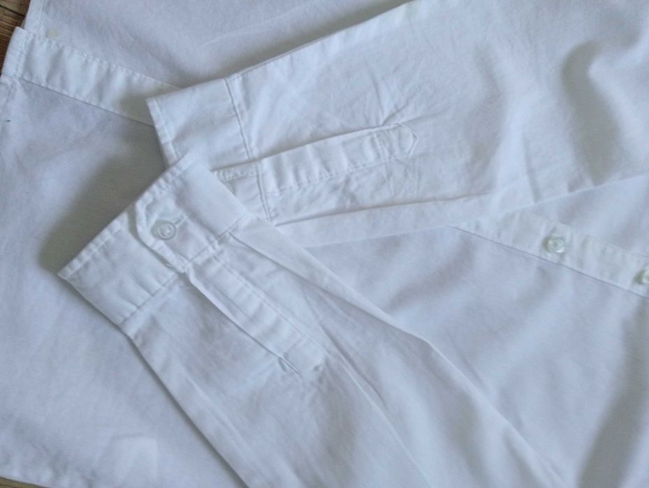 Koszula biała wizytowa Sinsay