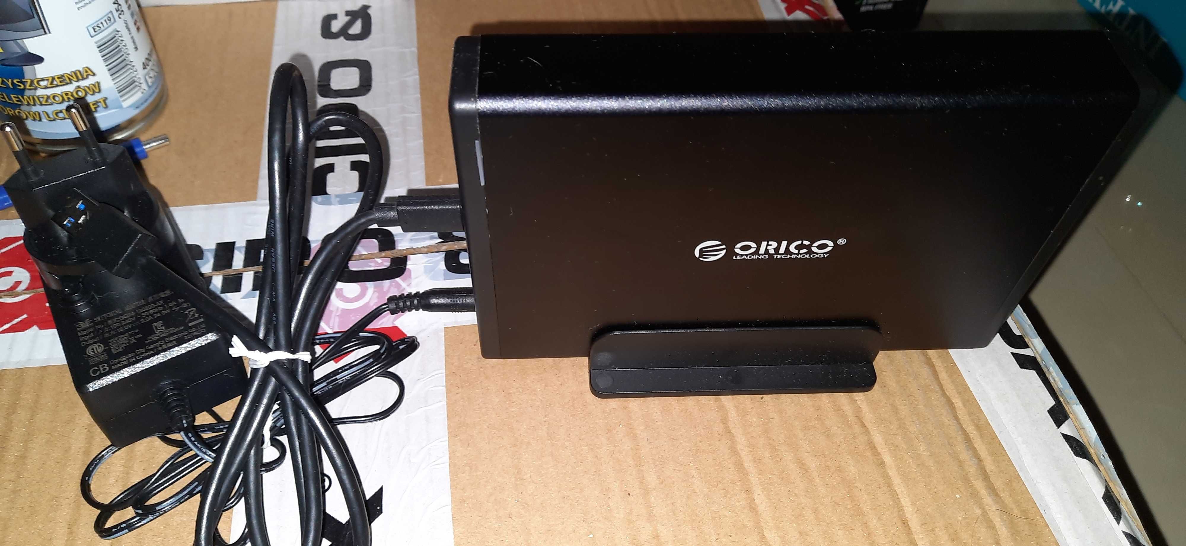 Obudowa dysku hdd 3,5 cala ORICO 7688C3-EU-BK-BP nowa nieużywana