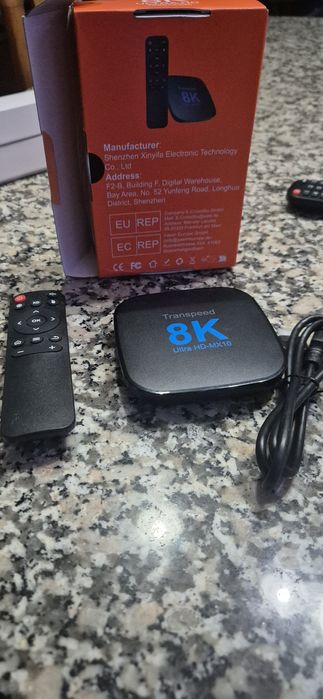 Mx box  s 8k em caixa