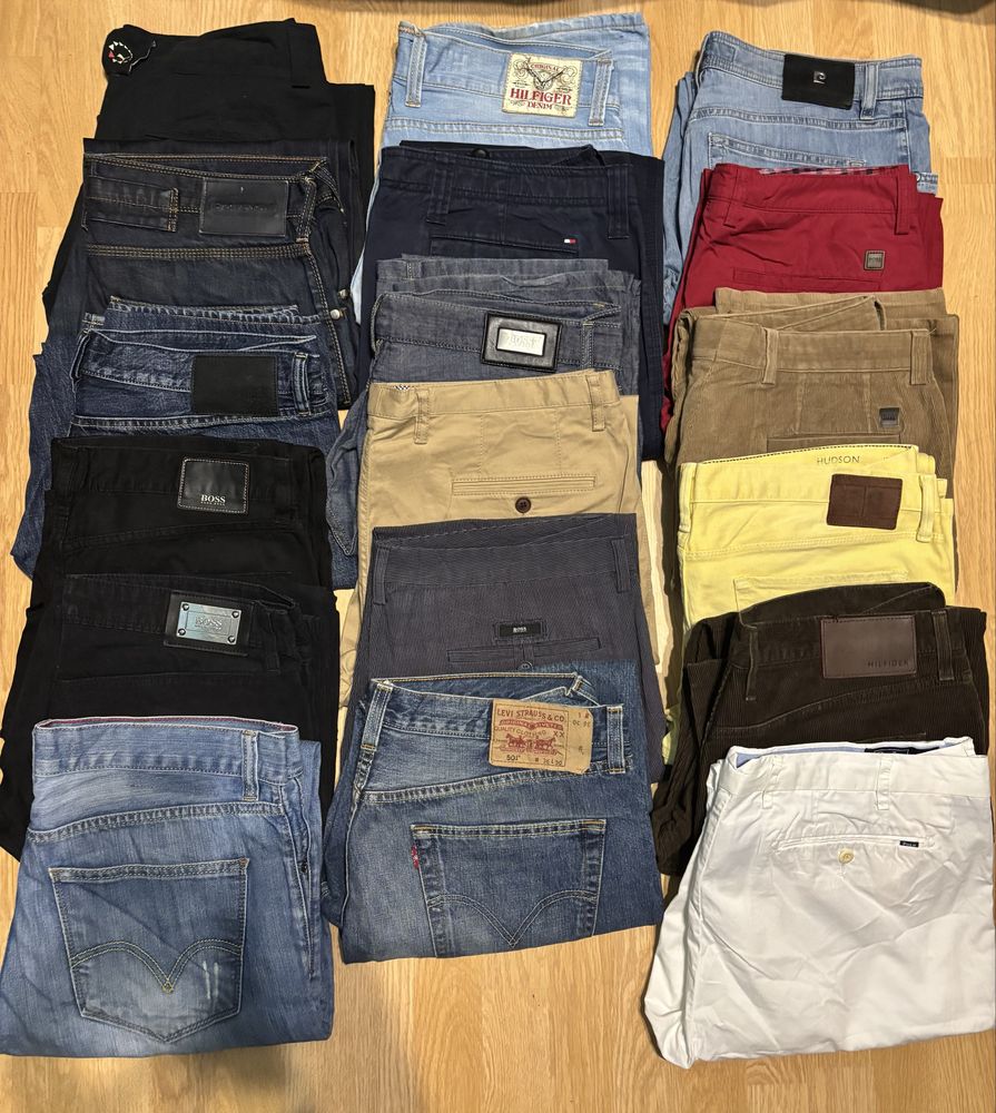 Джинси штани оригінал Levis Hugo Boss Hilfiger Polo Armani Diesel