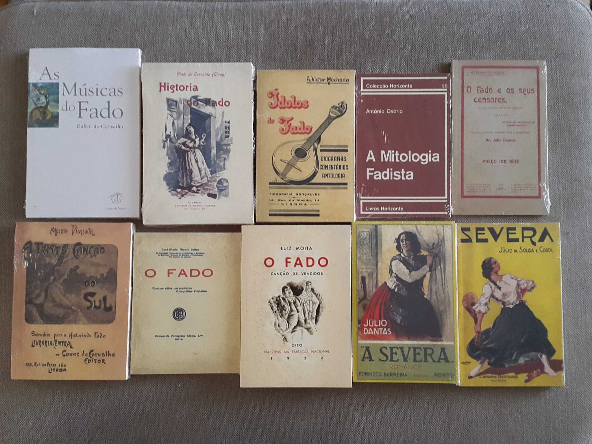 Os Livros Mais Afamados do Fado (10 vols., colecção completa)