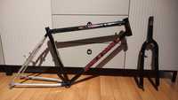 Rama z widelcem CYCLE WOLF Tucano L.E. retro mtb, 26", CroMo