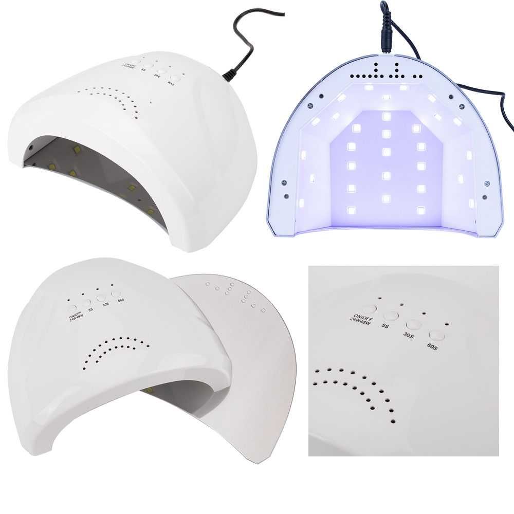 Lampa do paznokci hybryd żelu UV/LED 48W Clavier
