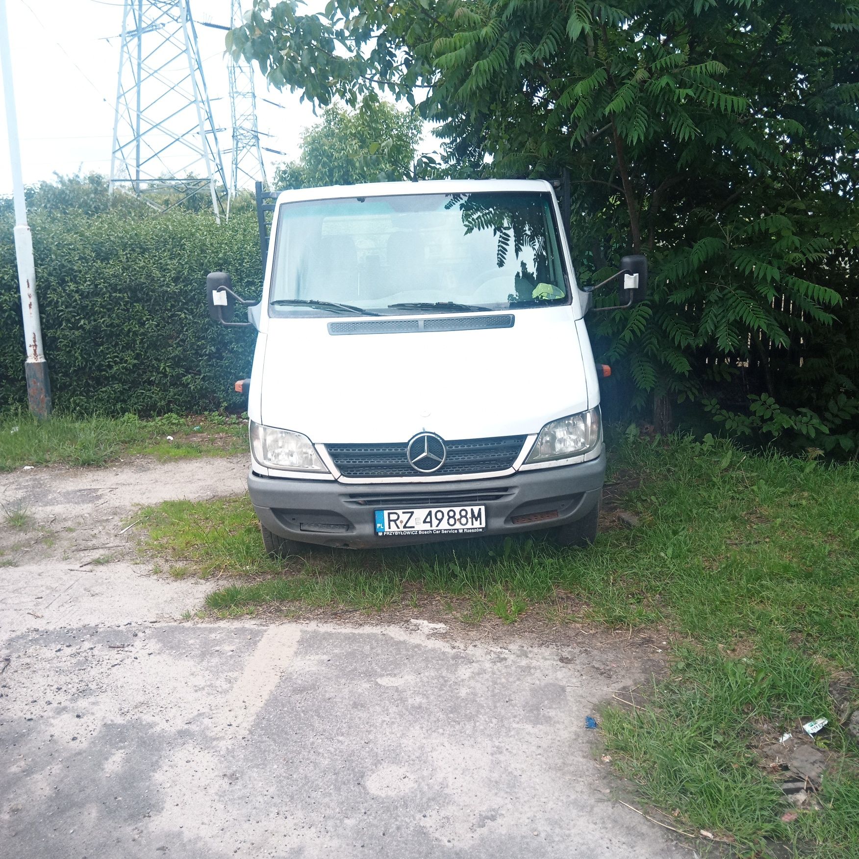 Mercedes Sprinter wywrotka, kiper 4x2m 3-stronny