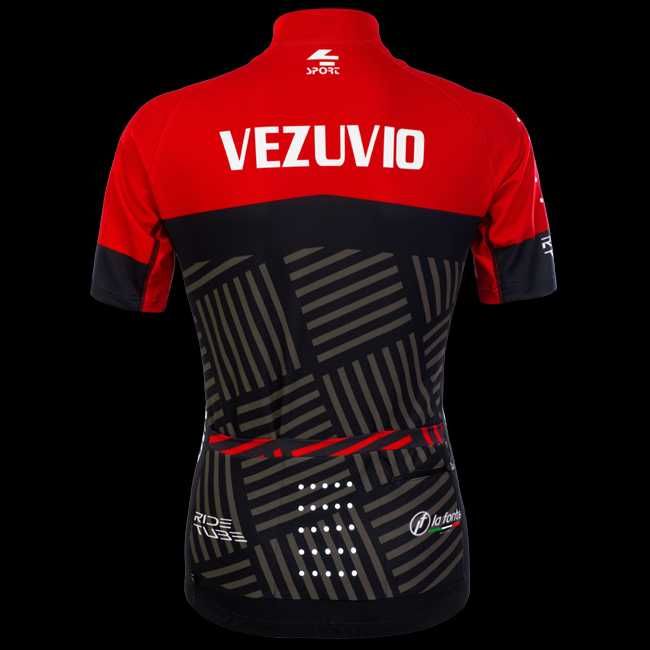 Koszulka rowerowa Vezuvio Lava Red r. M nowa