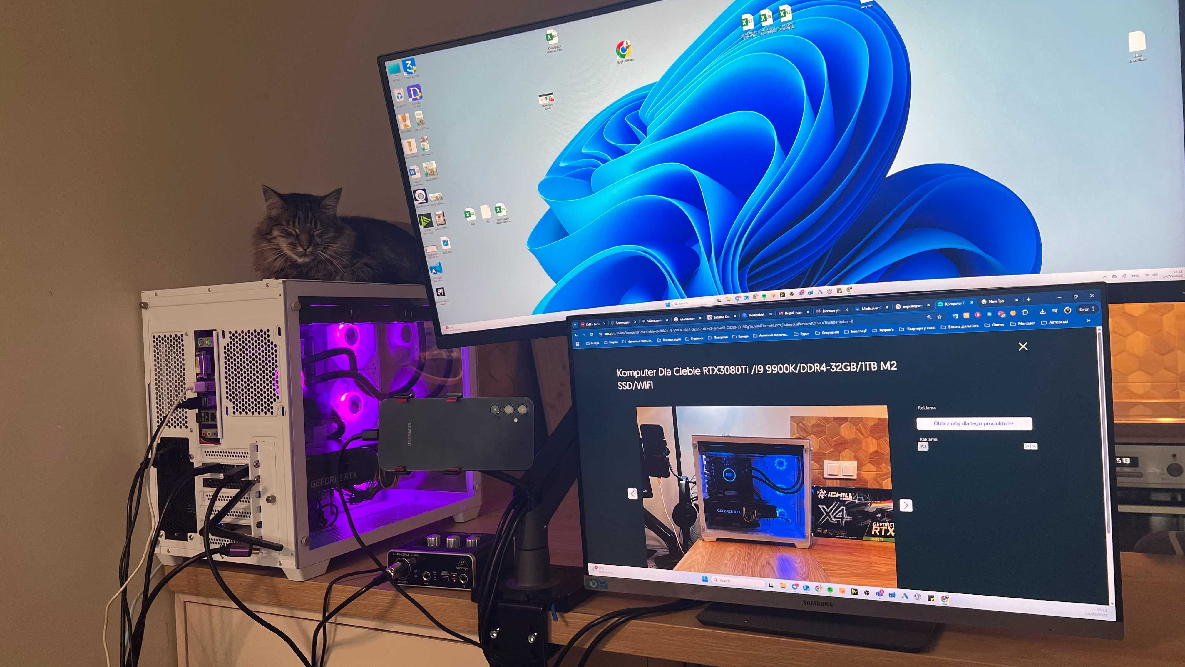 Komputer Dla Ciebie RTX3080Ti /i9 9900K/DDR4-32GB/1TB M2 SSD/WiFi