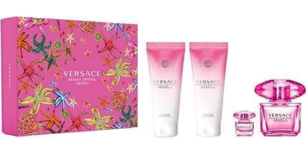 ZESTAW VERSACE BRIGHT CRYSTAL absolu  (90 ml + 100 ml + 100 ml + 5 ml)