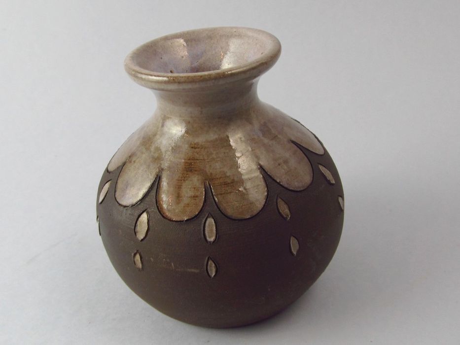 1960/70 ceramiczny artystyczny wazonik wazon