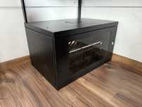 Szafa RACK 19” 6U Stan BDB Sieciowa LAN Listwa BKT Patchpanel D-Link