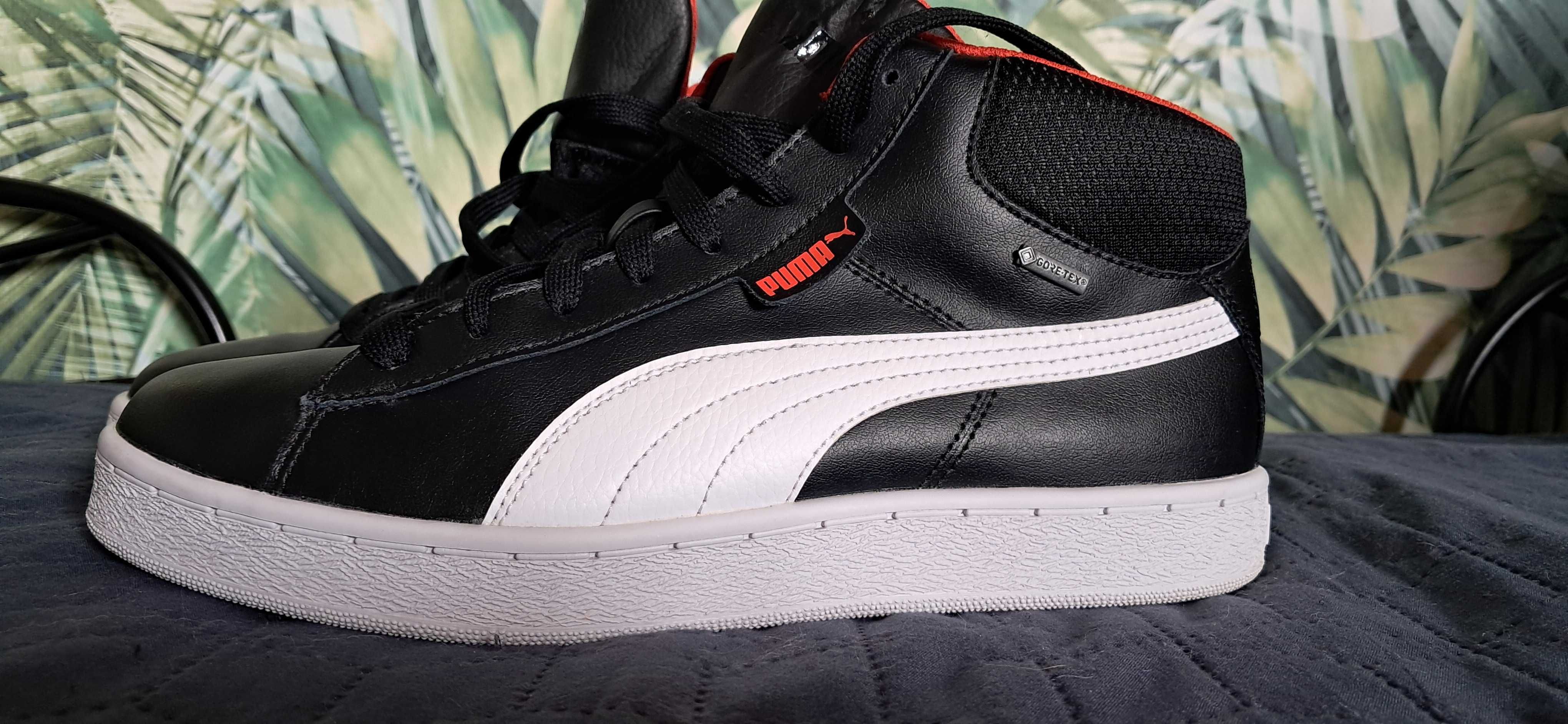 Puma skórzane sneakersy z Gore-tex, stan jak nowe,  r.39