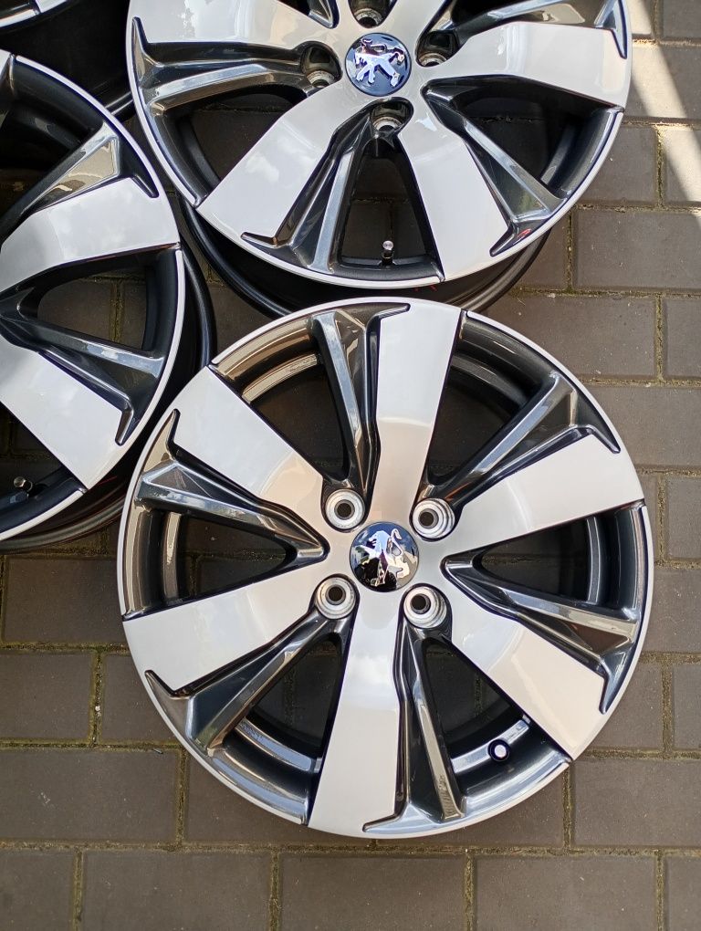 Alufelgi Peugeot 2008 r16 4x108 kolor ciemny grafit