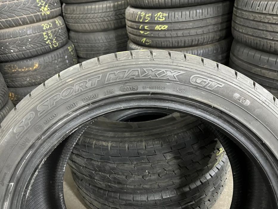 1x opona letnia 245/45r18 96y dunlop sp sport maxx gt ao 5,8mm 2015r p