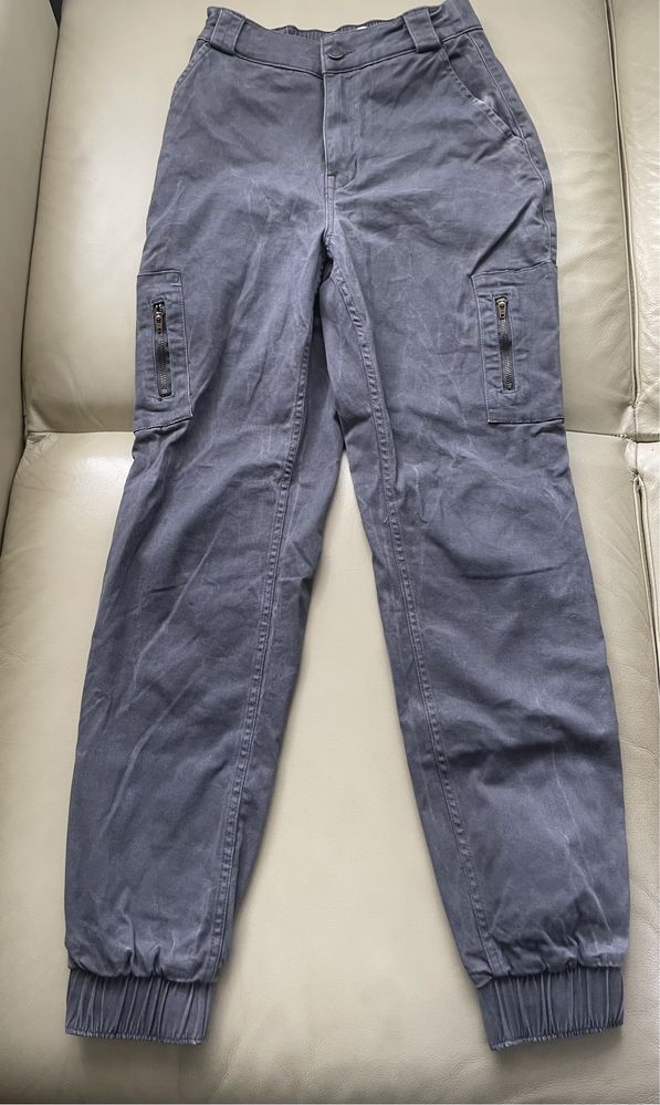 Hollister spodnie jeansy wysoki stan XS 34 damskie