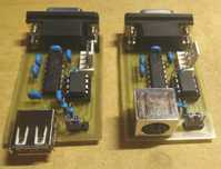 Адаптер PS/2-COM, USB-COM