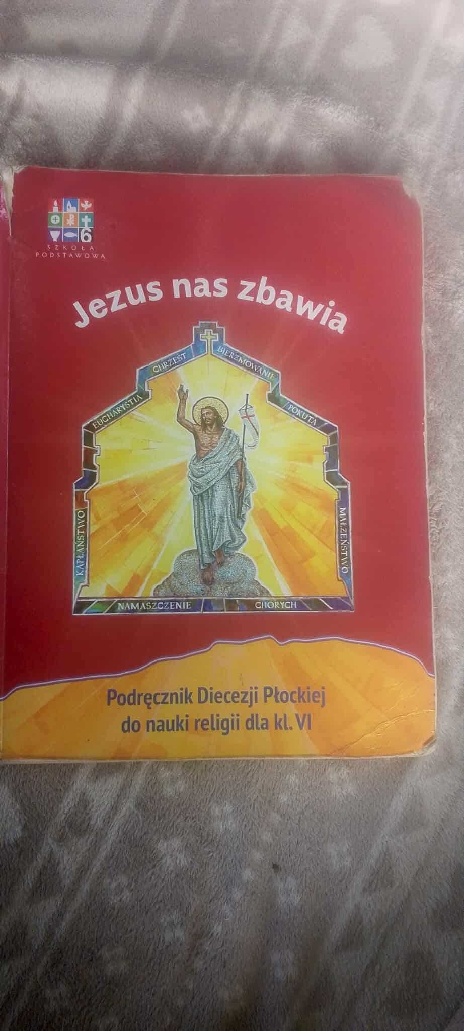 Podręcznik do religii do klasy 6 pt. "Jezus nas zbawia"