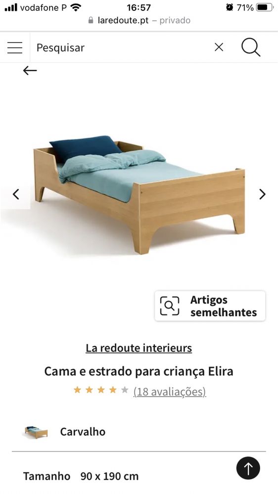 Cama Laredoute 90x190