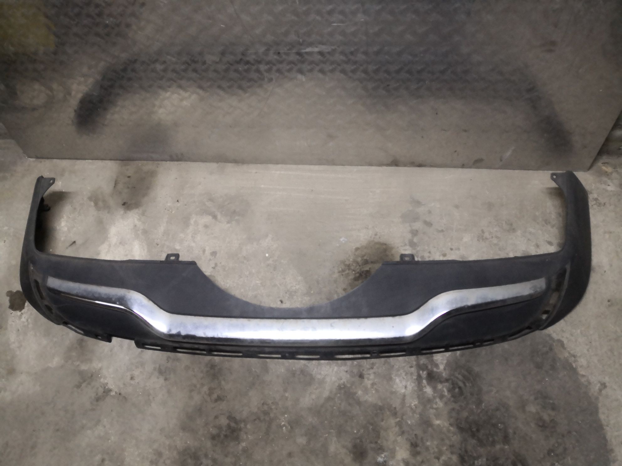 Dyfuzor zderzaka tył Mercedes Ml W166