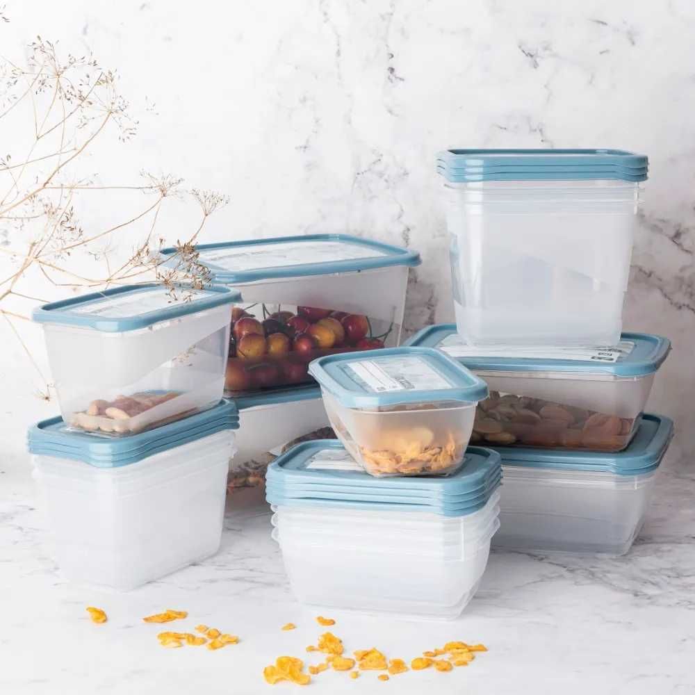 Zestaw 5x0,5l POJEMNIKÓW na ŻYWNOŚĆ Pojemniki Kitchen Pojemnik KEEEPER