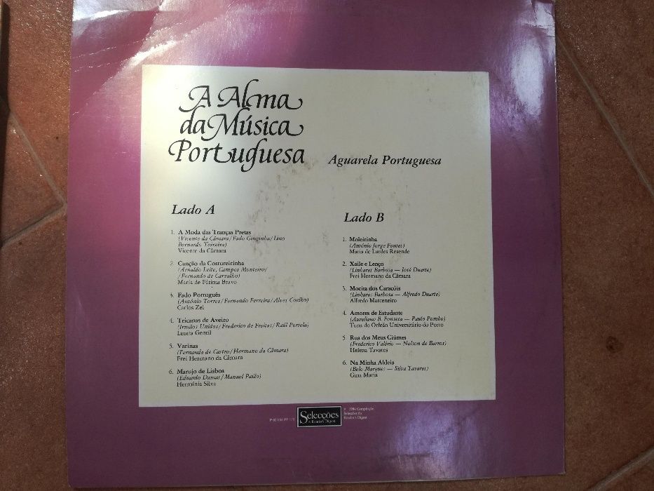 A alma da música portuguesa VINIL