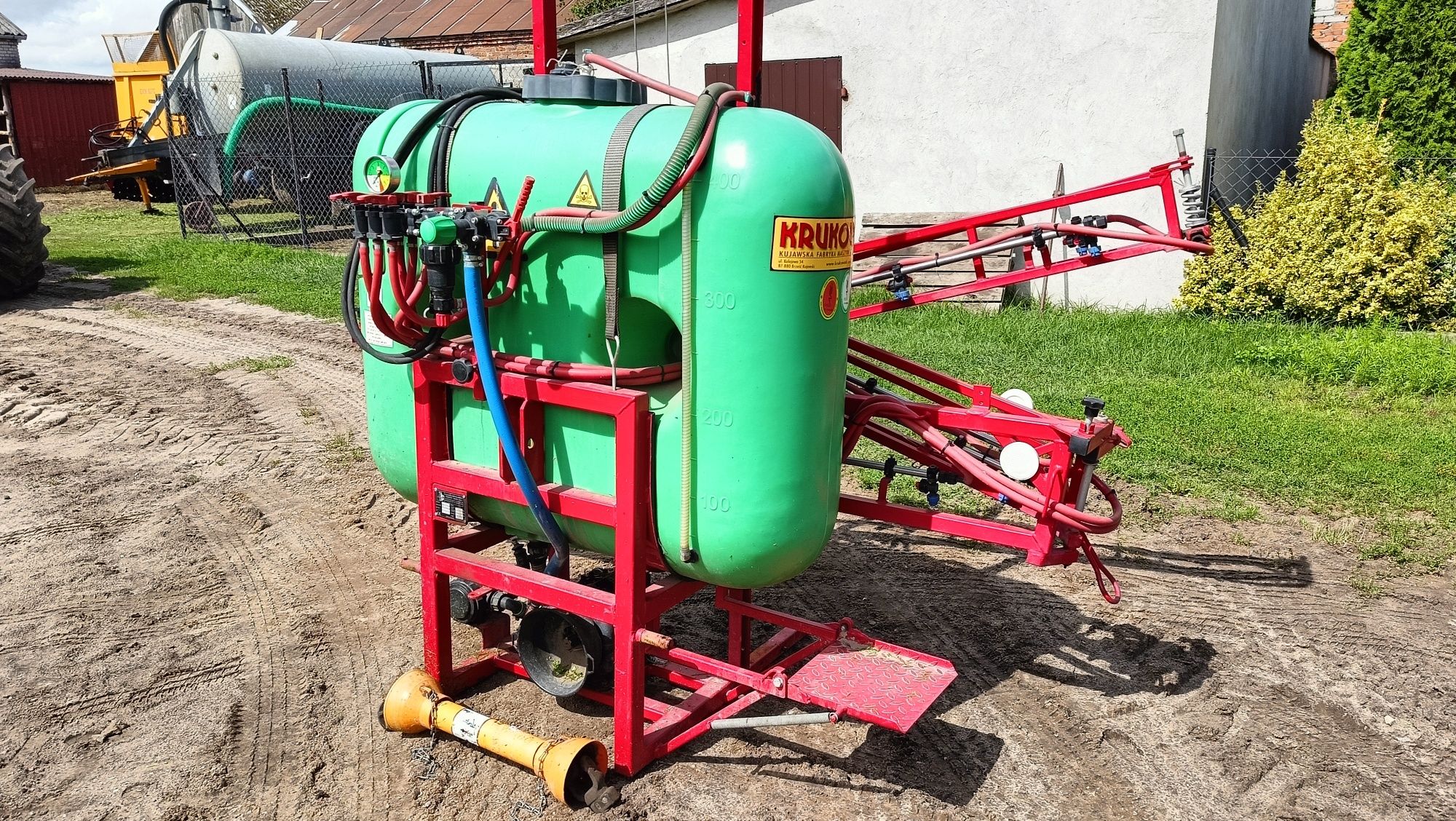 Opryskiwacz 400l Krukowiak 12m