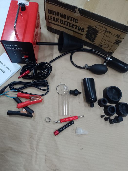 YUTT KSD201 - tester szczelności GENERATOR DYMU+stożek+zestaw korków