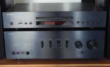 wzmacniacz stereo Yamaha + cd Yamaha