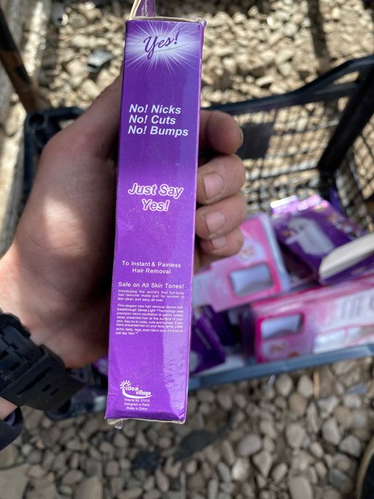 Епілятор Finishing Touch Yes тример бездротовий з датчиком дотику