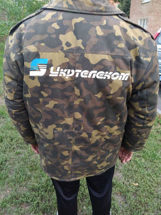 Женское кожаное пальто. Камуфляжная куртка. Халаты мужские спецовочные