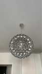 Lampa srebrna kula