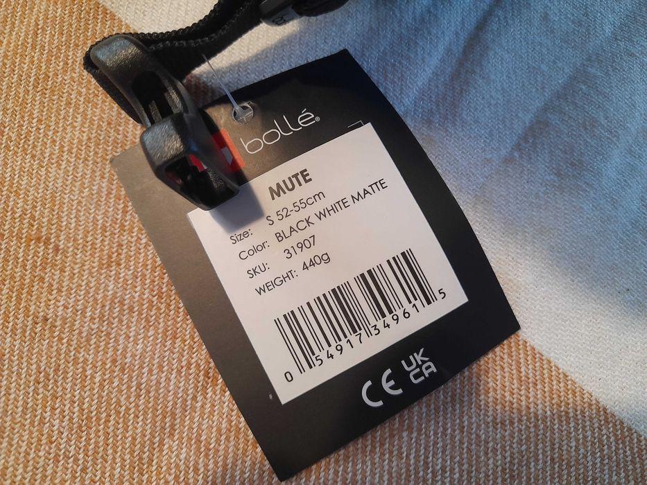 Kask Bolle Mute rozmiar S 52-55 cm czarny