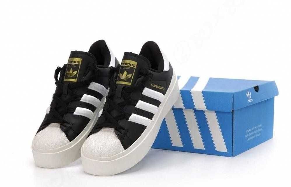 Женские кроссовки Adidas Superstar Platform Bonega 36-40 адидас Хит