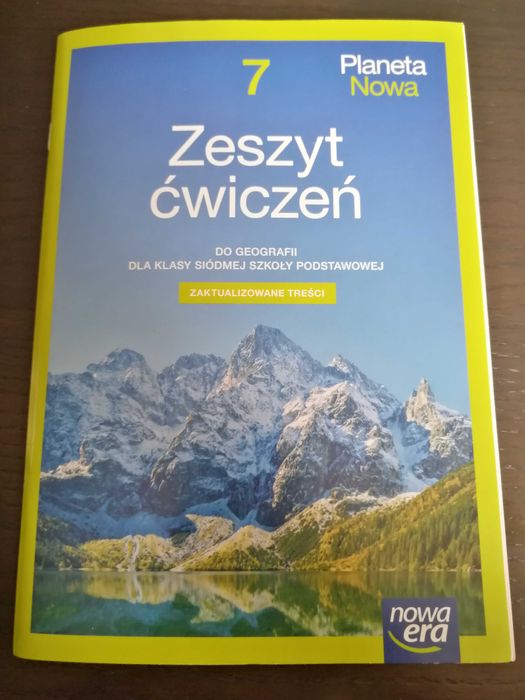 Zeszyt ćwiczeń do geografii klasa 7 nowy