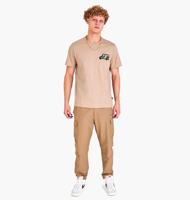 Оригінальна чоловіча футболка Nike NSW (XL), бежевий