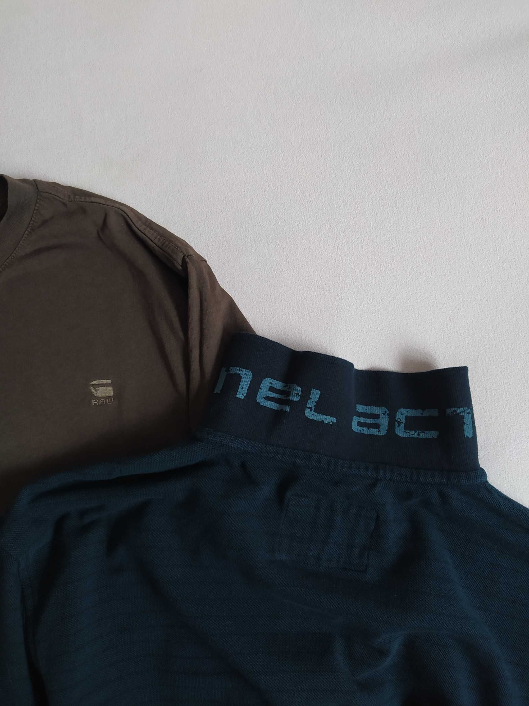 Koszulka polo Camel Active i tshirt G Star Raw r. L/XL
