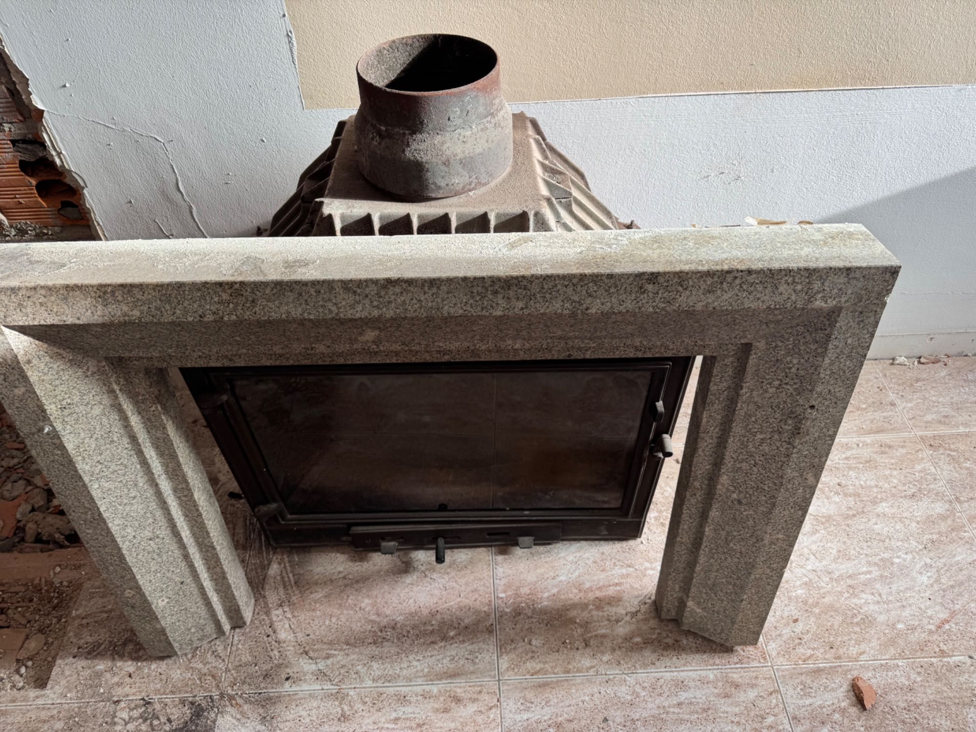 Vendo recuperador calor com pedra