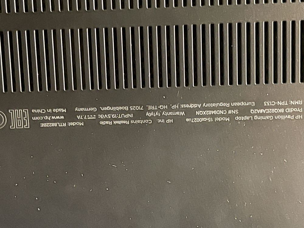 Ноутбук ігровий Hp Pavilion Gaming 15-cx0027ua